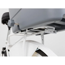 TRIXIE Portaequipajes de plástico y metal 36 x 47 x 46 cm Gris para Perro