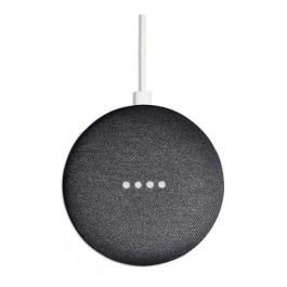 ALTAVOZ INTELIGENTE GOOGLE HOME MINI CARBON - MICROFONO INTEGRADO - WiFi BGN/AC - BT - 5V/1.8A - COMPATIBLE ANDROID/IOS