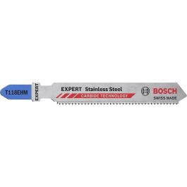 Bosch T118EHM - Hoja de sierra de calar EXPERT para acero inoxidable (delgado) de carburo - 3 unidades Precio: 40.79000024. SKU: B15FYK7Y3K