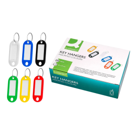 Q-connect Llavero Portaetiquetas Expositor 240 Unidades Colores Surtidos Precio: 27.50000033. SKU: B192HNXL9C