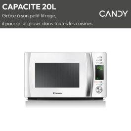 Candy CMXW20DW Microondas Independiente 20L 700W Blanco, Programador Digital, 10 Menús Automáticos, Modo Eco, Limpieza Fácil Masterclean Precio: 114.58999959. SKU: B186CBAK5Y