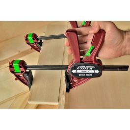 Piher Pih52630 Sargento Monomanual Quick Extra 30 cm, Presión 150 kg, Reversible Fácilmente con un Solo Clic, Ligero y Fácil de Usar con Una Sola Mano