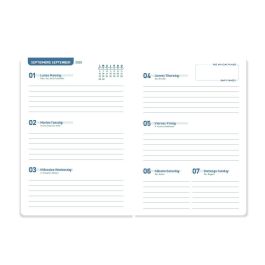 Agenda Escolar Liderpapel 25- 26 Espiral Basic Azul Oscuro Semana Vista A5 Bilingüe Papel Fsc 70 gr Agenda Escolar Liderpapel 25- 26 Espiral Basic Azul Oscuro Semana Vista A5 Bilingüe Papel Fsc 70 gr