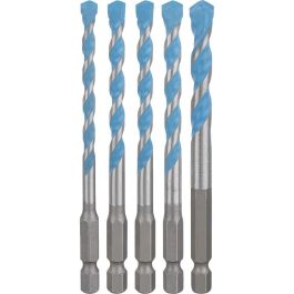 Bosch HEX-9 MC Juego de Brocas para Piedra Expert, 5 Piezas (5.5, 6, 7, 8 mm) para Hormigón, Madera, Acero