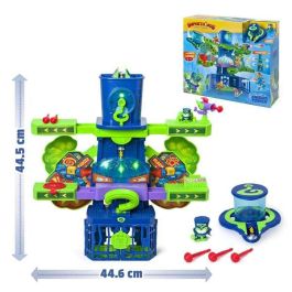 Magic Box Torre Enigma Kazoom Power Battle con Luces y Sonidos, Incluye Enigma Exclusivo, Aeronave, Disparador y 3 Proyectiles