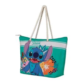 Bolsa de Playa Soleil Tropic Disney Lilo y Stitch Azul Bolsa de Playa Soleil Tropic Disney Lilo y Stitch Azul