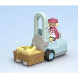 Playmobil Puesto Ecológico y Carretilla Junior 71691