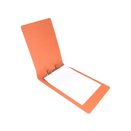 Liderpapel Carpeta de 2 anillas 40mm cuarto apaisado carton cuero