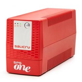 SALICRU SPS ONE 900VA UPS/SAI de Torre, Regulación AVR, 480W, 4 Salidas, USB, Rojo/Blanco, Referencia 662AF000015 Precio: 95.69000045. SKU: S5606678