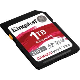 Kingston Tarjeta de Memoria XC React+ 1TB 280MB/s Lectura 150MB/s Escritura