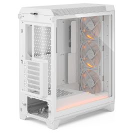 Fractal Design Meshify 3 Midi Torre ATX EATX micro ATX Mini-ITX Blanca Panel de Vidrio Templado RGB Clear Tint