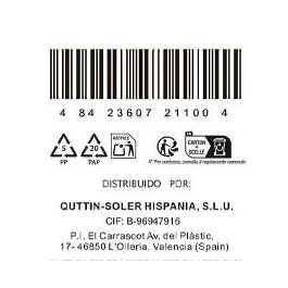 Cuchillo Jamonero Sybarite 25 cm - Quttin (8 Unidades) Cuchillo Jamonero Sybarite 25 cm - Quttin (8 Unidades)
