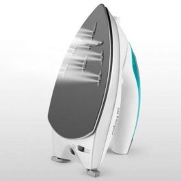 Orbegozo SV 1020 Plancha de Viaje Portátil 1100W | Doble Voltaje, Suela Antiadherente, Regulador de Temperatura y Pulverizador Antiarrugas