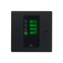 BSS EC-4B Controlador de Pared Ethernet con 4 Botones para Sistemas HiQnet