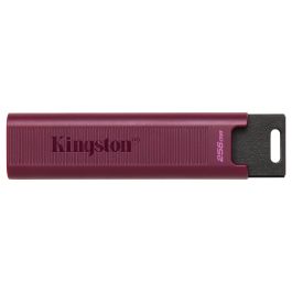 Kingston DataTraveler Max 256GB USB 3.2 Gen 2 Tipo-A Velocidad Lectura 1000MB/s Roja