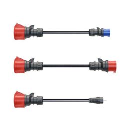 go-e Gemini flex 22 kW Set Adaptador para Cargador Eléctrico con Enchufes Doméstico, CEE Azul y CEE Rojo 16A Precio: 116.50000032. SKU: B1HRAT7ADQ