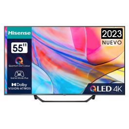 Smart TV Hisense A7KQ 55" 4K Ultra HD HDR QLED Smart TV Hisense A7KQ 55" 4K Ultra HD HDR QLED