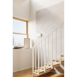 SOL-SL.0419 Aplique de Pared Copertura Moderno Blanco Acero para Interior Diseño Geométrico Iluminación Eficaz
