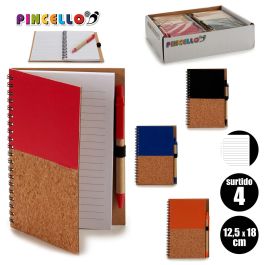 Libreta Pincello 12,5x18 cm tapa madera 140 páginas (24 Unidades) Libreta Pincello 12,5x18 cm tapa madera 140 páginas (24 Unidades)