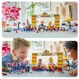 LEGO Super Mario 72036 Mario Kart  Set Baby Peach y Gran Premio  Moto de juguete