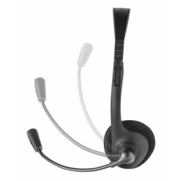 Trust Auriculares Primo Estéreo Jack 3.5 mm Con Micrófono Control Volumen Ajustable Negro