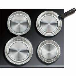 Arthur Martin AM516GT Batería de Cocina de 6 Piezas, Tecnología 3 Capas Triple Acción, Apta para Todas las Fuentes de Calor, Inducción Incluida