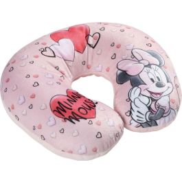 Disney CZ10624 Almohada de Viaje Minnie, Poliéster, relleno de perlas de poliestireno, Lavable a mano, 8x18,5x3 cm Disney CZ10624 Almohada de Viaje Minnie, Poliéster, relleno de perlas de poliestireno, Lavable a mano, 8x18,5x3 cm