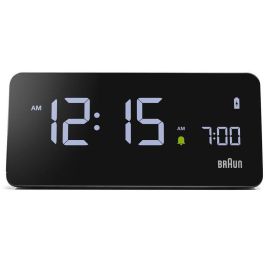 Braun BC21 BEU Reloj Despertador Digital Negro LCD 12/24h