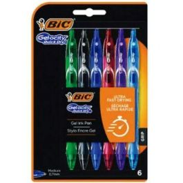 Bolígrafos de Tinta de Gel Retráctil Bic Gelocity Quick Dry 964769/ 6 unidades/ Surtidos Precio: 22.68999986. SKU: B14GGYN39V