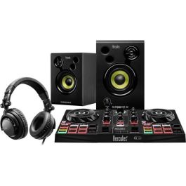 HERCULES DJLEARNING KIT MK2 - Kit de DJ todo en uno para aprender a mezclar - Software y tutoriales incluidos