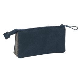 Portatodo Triple Kappa Dark navy Gris Azul marino 22 x 12 x 3 cm