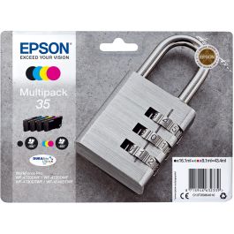 Epson 35 T3586 Ink-jet multipack negro/amarillo/cian/magenta para WorkForce Pro WF-4720DWF/4725DWF/4730DTWF/4740DTWF Precio: 117.88999992. SKU: B1GN54SLLH