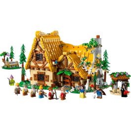 LEGO 43242 Disney La Cabaña de Blancanieves y los Siete Enanitos Set de Construcción