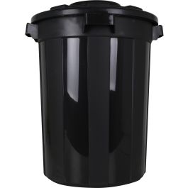 Dem Cubo de Basura Hop 70 litros con Tapa y Anclaje, 50 cm de diámetro x 62 cm de alto (3 Unidades) Dem Cubo de Basura Hop 70 litros con Tapa y Anclaje, 50 cm de diámetro x 62 cm de alto (3 Unidades)
