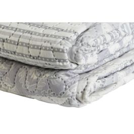 Colcha Cottage DKD Home Decor Beige Gris 270 x 1 x 270 cm Colcha Cottage DKD Home Decor Beige Gris 270 x 1 x 270 cm