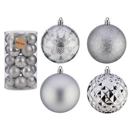 Set 25 Bolas Pvc 8Cm Plata Krist+ (4 Unidades) Precio: 43.49999973. SKU: B1CETHGGAZ