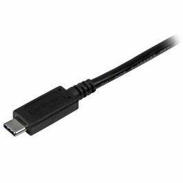 Adaptador USB C a Micro USB 2.0 Startech USB2CUB1M USB C Negro 1 m Adaptador USB C a Micro USB 2.0 Startech USB2CUB1M USB C Negro 1 m