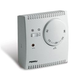 Perry Teg Termostato analógico de expansión de gas con luz piloto y selector verano/invierno color blanco Precio: 30.59000032. SKU: S7905752