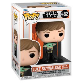 Funko Pop Star Wars The Mandalorian Luke Con Child - Figura de Vinilo de 9cm con Caja Original Funko Pop Star Wars The Mandalorian Luke Con Child - Figura de Vinilo de 9cm con Caja Original