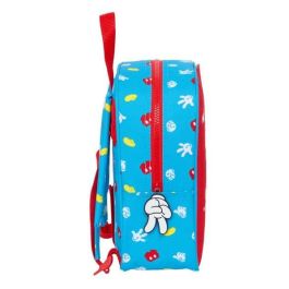 Mochila Infantil Mickey Mouse Clubhouse Fantastic Azul Rojo 22 x 27 x 10 cm Mochila Infantil Mickey Mouse Clubhouse Fantastic Azul Rojo 22 x 27 x 10 cm