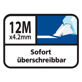 Tipp-ex Corrector Cinta Seco Easy Lateral 4.2 mm x 12 m