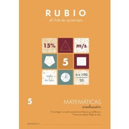 Cuaderno Rubio A4 Matematicas Evolucion Nº 5 (11-12 Años) (Set de 10) Precio: 21.50000008. SKU: B196DDJN2M