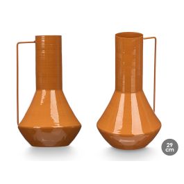 Giftdecor Jarrón Cónico 29 cm Teja - Metal Hierro 17x7 cm (6 Unidades) Precio: 64.79000055. SKU: B1BKN7LAFB