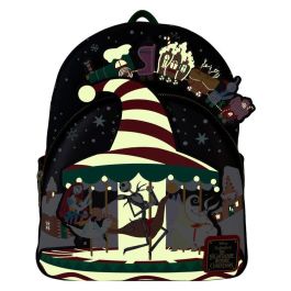 Loungefly Mochila Journey to Christmas Town Pesadilla Antes de Navidad Disney