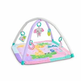 Bright Starts BRI17442 Alfombra de Actividades Plegable para Bebé Rosa Jungla con Arco de Juguetes Sensoriales y Musicales, Espejo Precio: 42.50000007. SKU: B16RMHXA2G