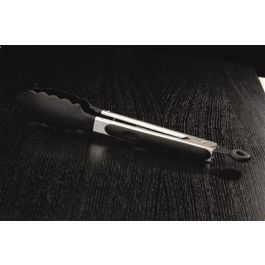 Berghoff 1100007 Pinzas de Cocina 26 cm, Mango Antideslizante y Puntas de Nylon Aptas para Antiadherentes