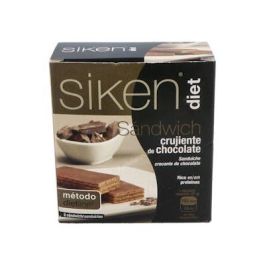 SIKEN Sandwich Crujiente Chocolate 6 Unidades Precio: 11.4999995. SKU: S0586152