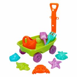 Set de Juguetes de Playa Colorbaby Carretilla Polipropileno (12 Unidades) Set de Juguetes de Playa Colorbaby Carretilla Polipropileno (12 Unidades)