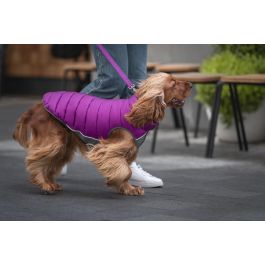 Red Dingo Abrigo Reversible Rd Puffer Jacket Morado-Rosa 50 cm, Chaleco Ligero Resistente al Viento con Neopreno en el Pecho