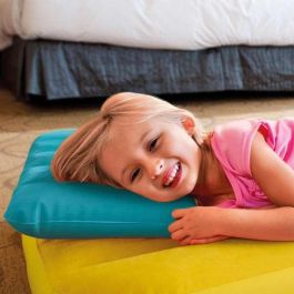 Intex Almohada Flocada PVC Rayon 43x28x9cm Colores Surtidos